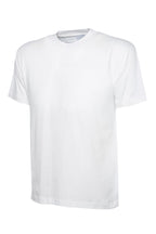 White t-shirt on a white background