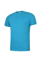Blue t-shirt on a white background