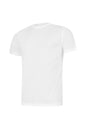 White t-shirt on a white background