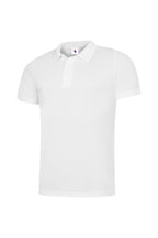 White polo shirt on a white background