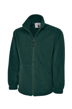 uneek premium micro fleece uc601 da960 bottle green