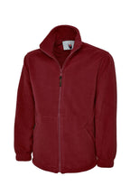 uneek premium micro fleece uc601 da960 maroon