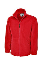 uneek premium micro fleece uc601 da960 red