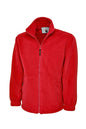 uneek premium micro fleece uc601 da960 red