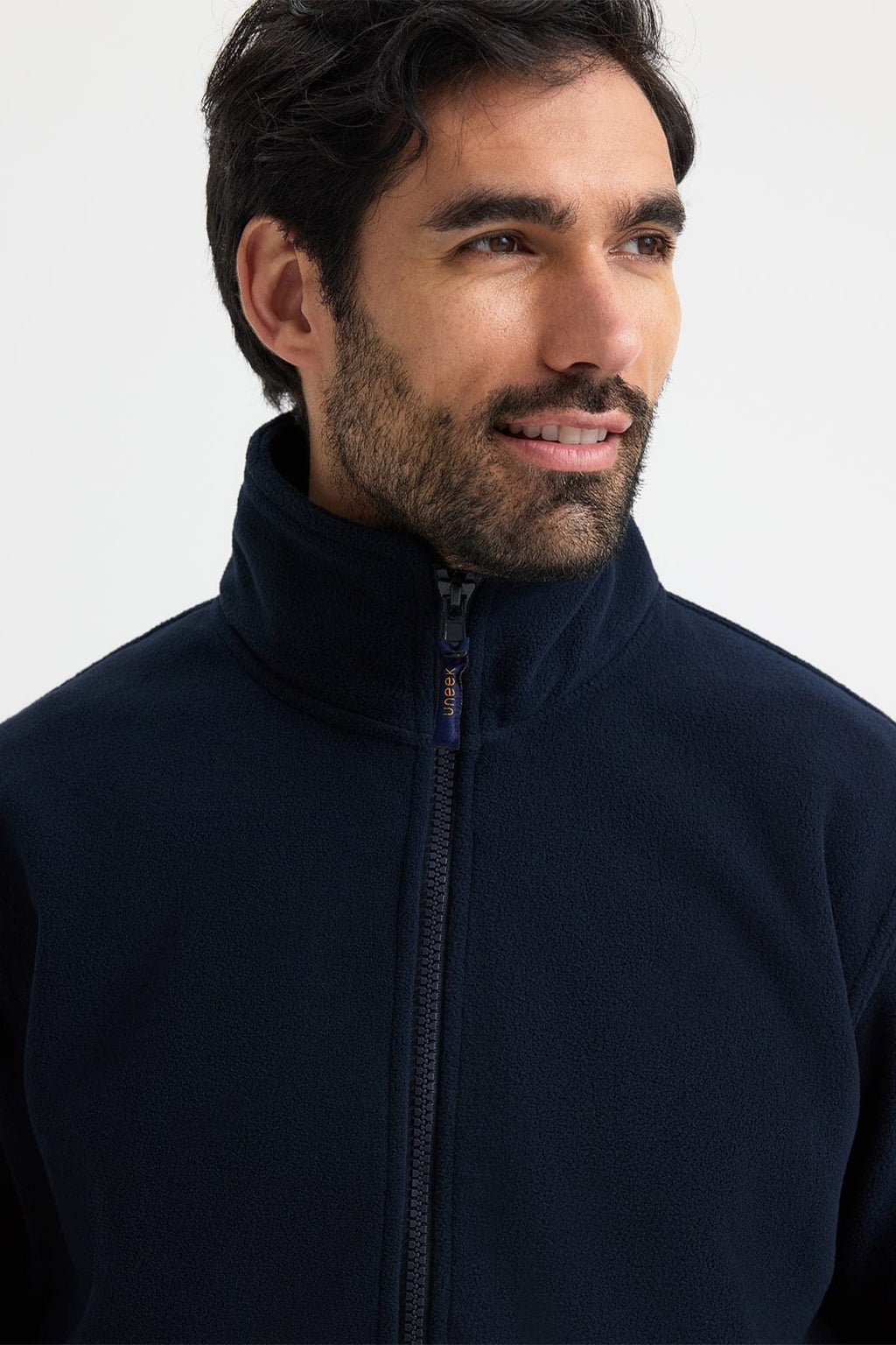 uneek premium micro fleece zipped pockets uc601 da960