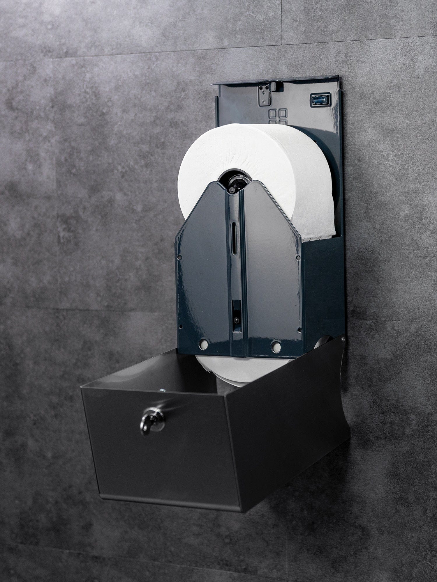 user friendly toilet roll dispenser