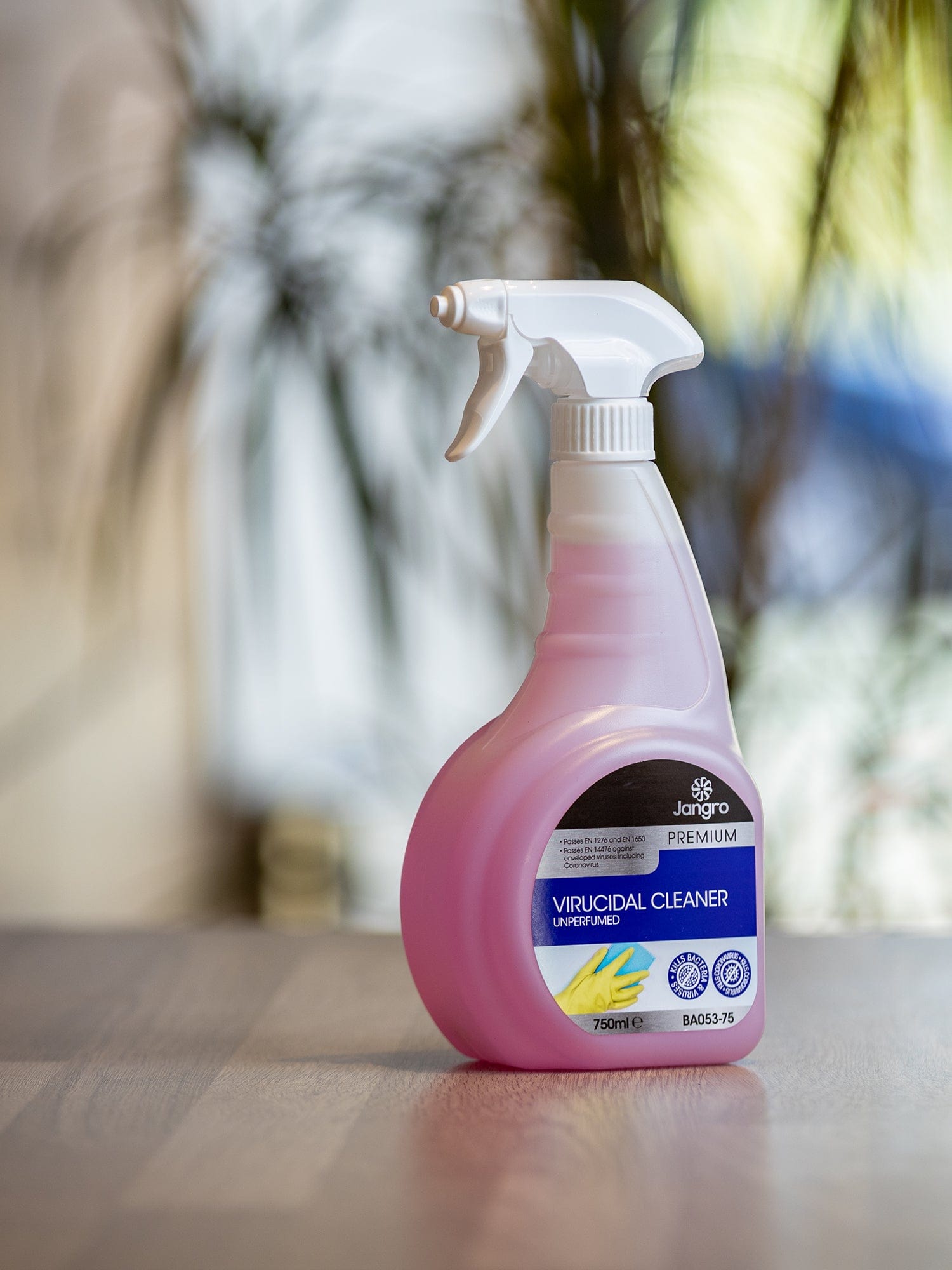 virucidal cleaner trigger bottle
