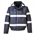 waterproof navy iona lite jacket s434