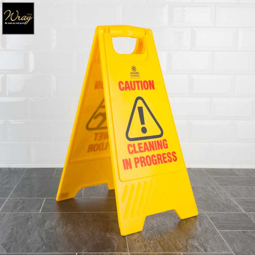 wet floor sign plastic