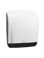 white katrin system paper towel dispenser