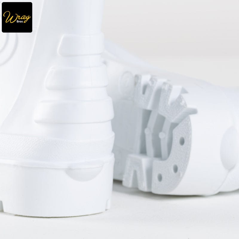 white safety wellington fw84 waterproof construction