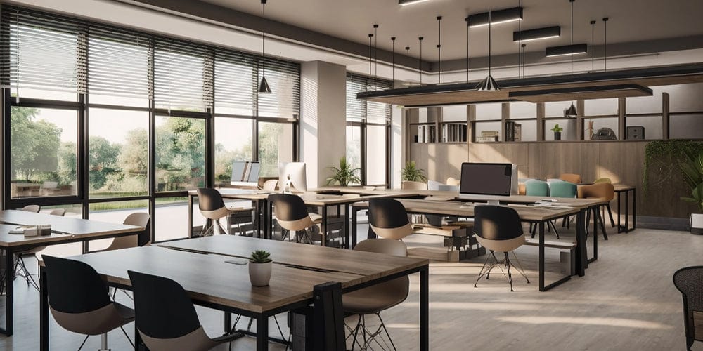 workplace cleanlinesss modern office