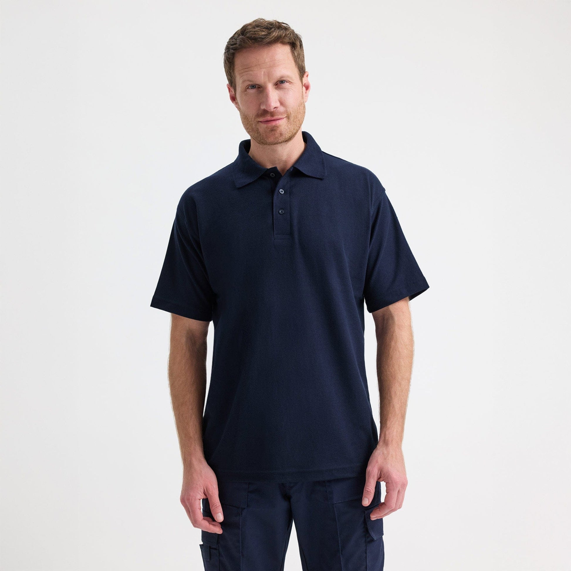 workwear polycotton polo shirt
