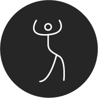health and fitness zumba dancing icon