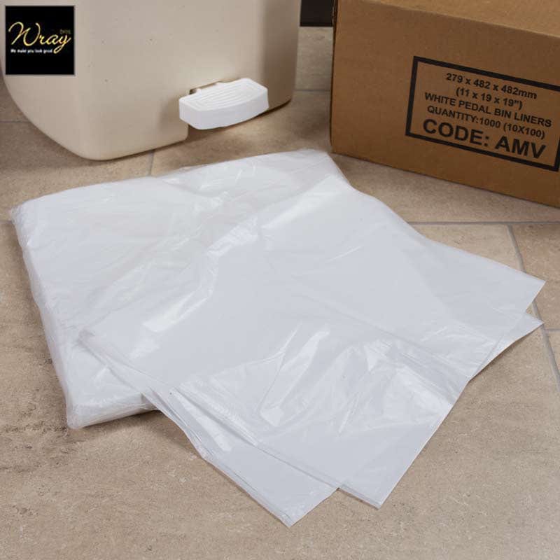 1000 heavy duty pedal bin liners