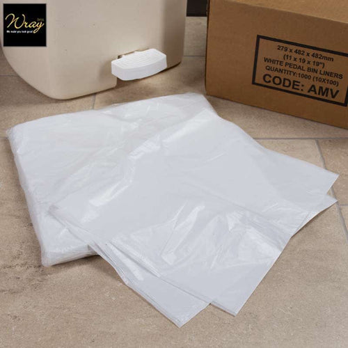 1000 heavy duty pedal bin liners