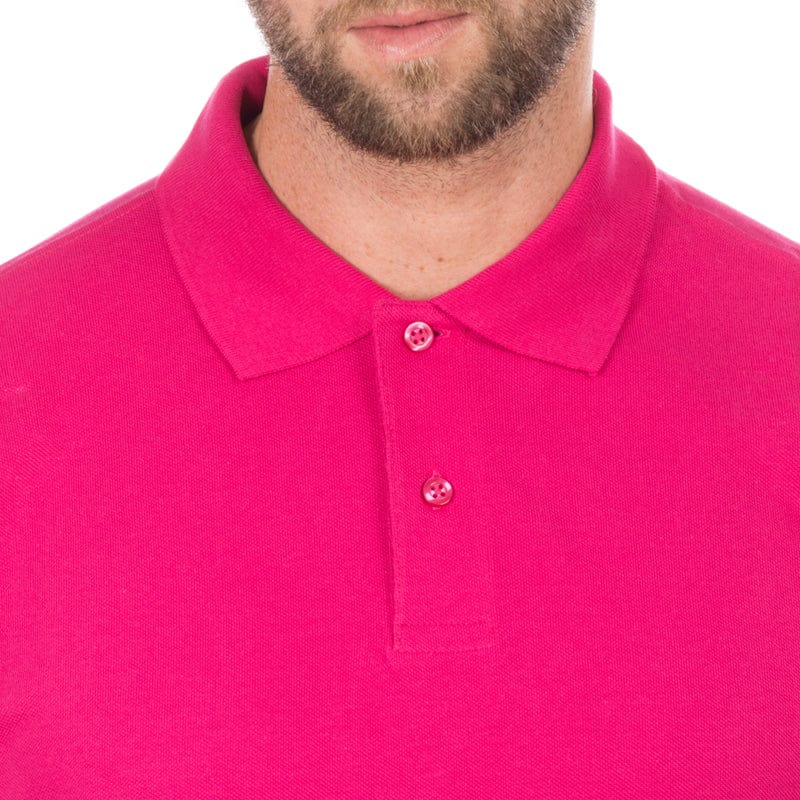 2 button classic cotton polo