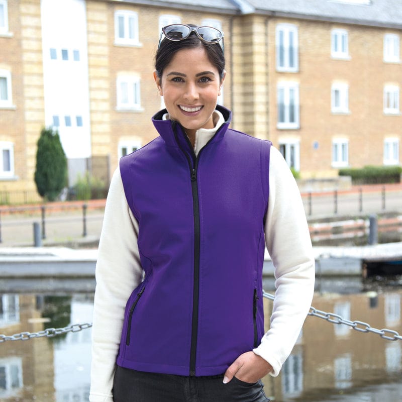 2 layer womens bodywarmer showerproof