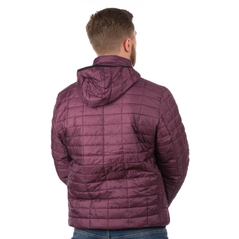2786 mens honeycomb hooded jacket