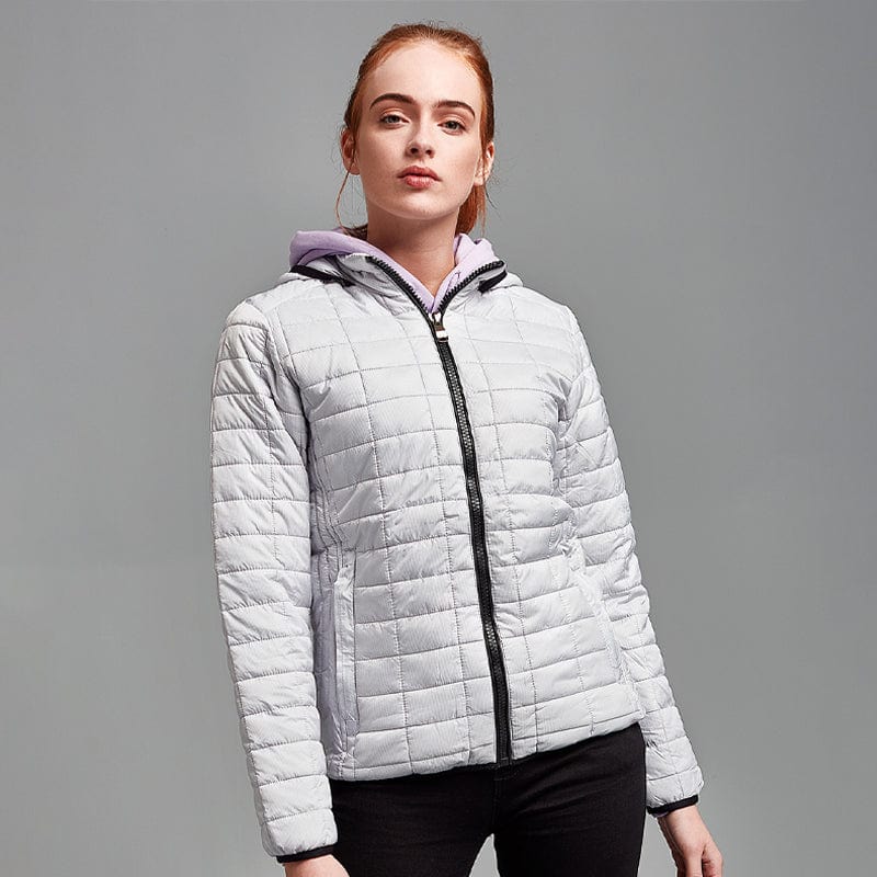 2786 women s honeycomb hooded jacket
