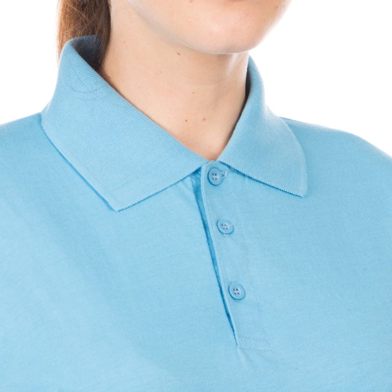 3 button hemmed polo