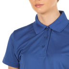 3 self coloured buttons uneek polo