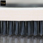 4 row wooden handle