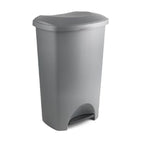50l pedal bin  metallic