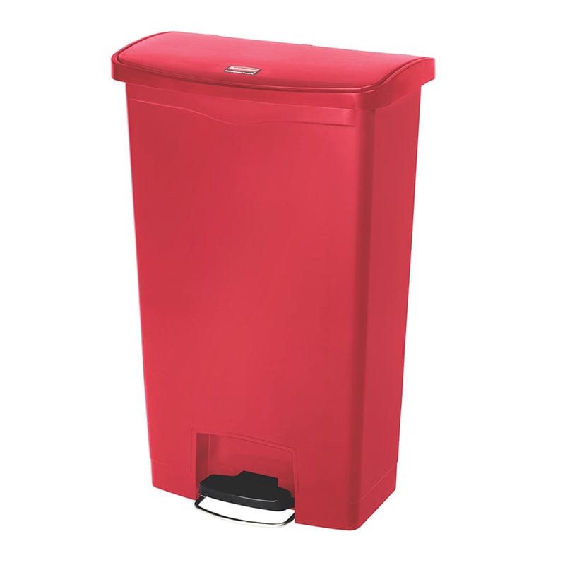 68l red rubbermaid container