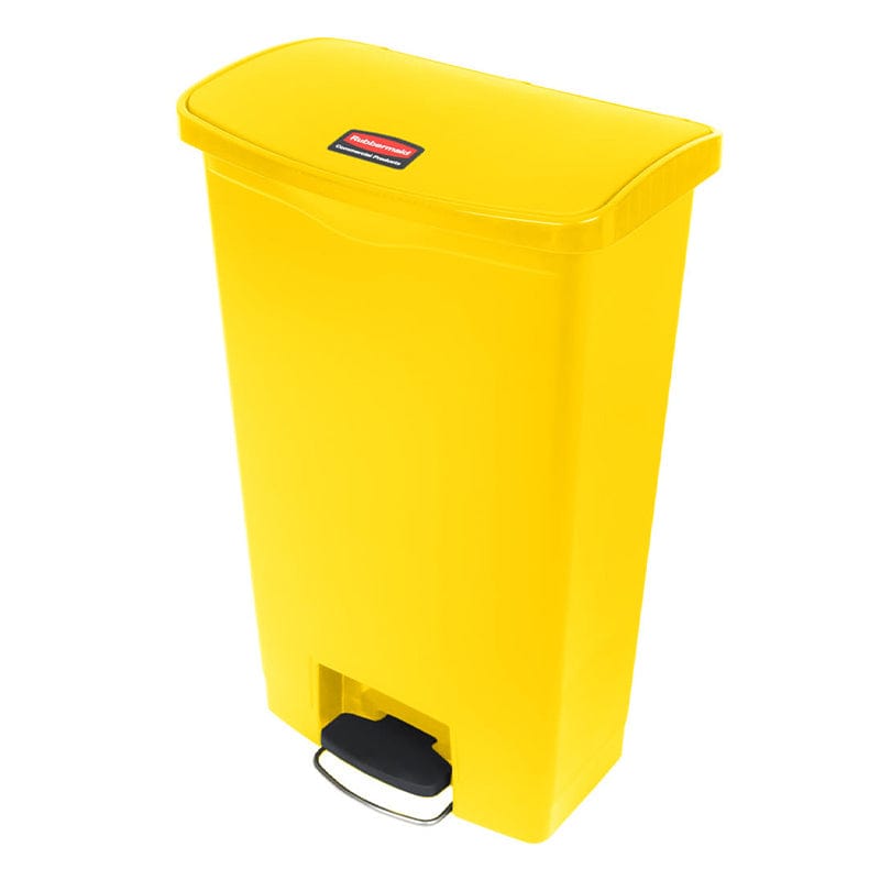 68l yellow step on container