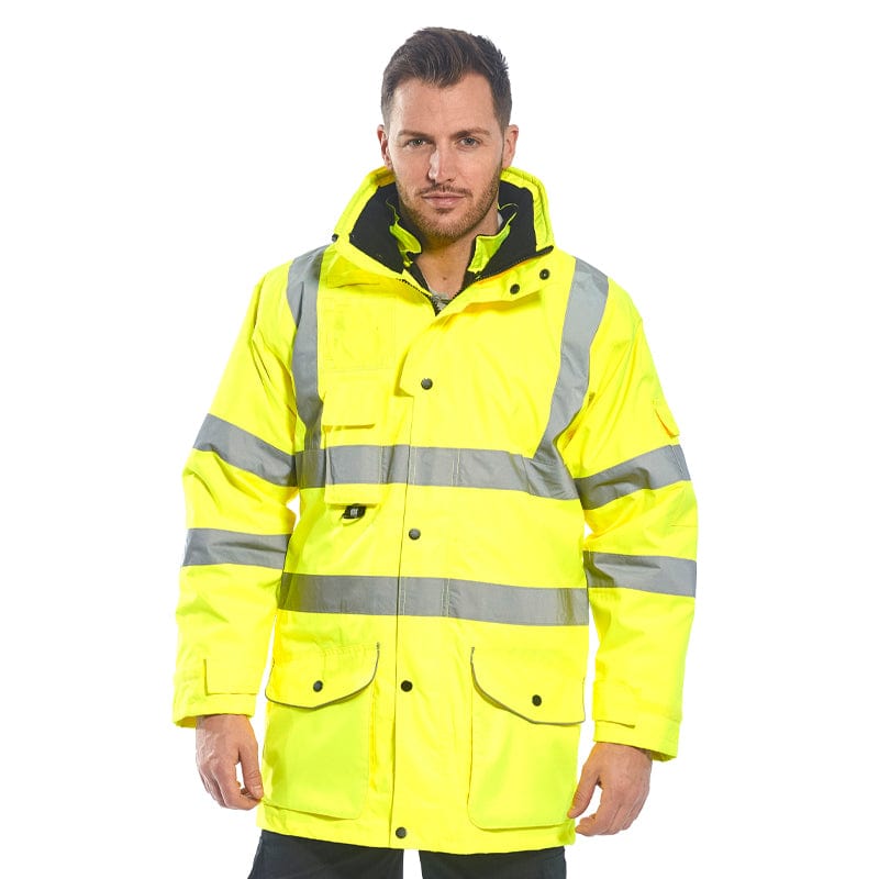 7 in 1 hi vis traffic jacket