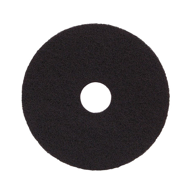 8 inch small floor black floor pad
