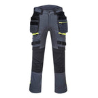 The **DX4 Detachable Holster Pocket Trousers** feature 4-way stretch fabric, ripstop durability, zip-off holster pockets, multiple storage options, and a stretch crotch gusset for maximum flexibility and comfort. Ideal for demanding work environments.