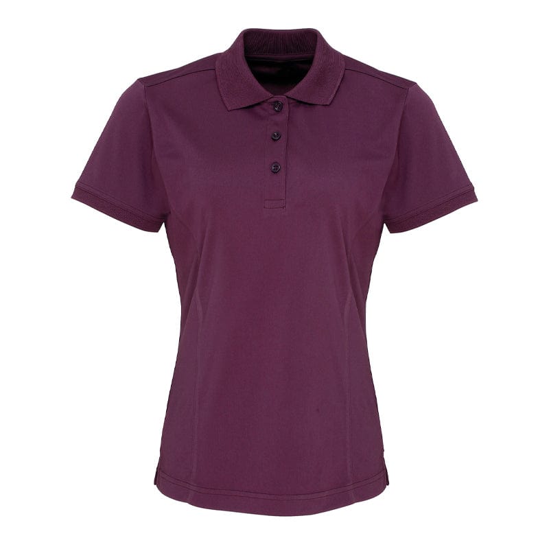 aubergine coolchecker polo