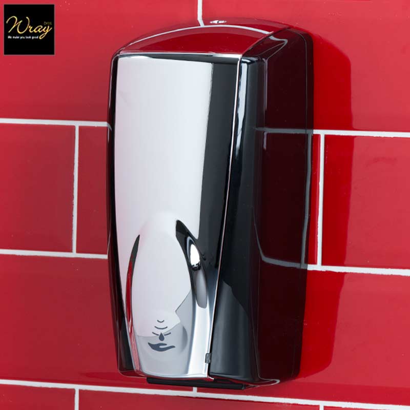 auto foam chromeblack dispenser