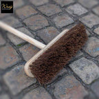 bassine filled plain wooden brush