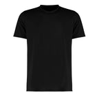 black cool wicking black t shirt