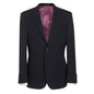 black corporate tailored fit jacket phoenix