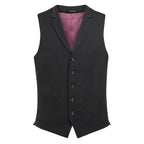 black durable mens waistcoat