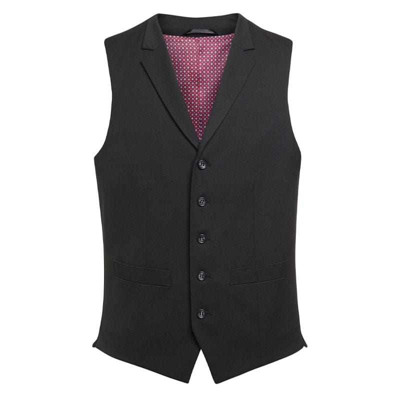 black durable mens waistcoat