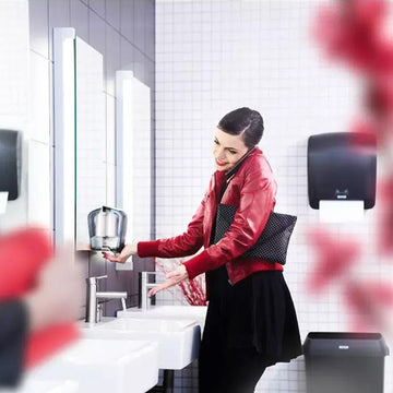 black ergonomic dispenser range