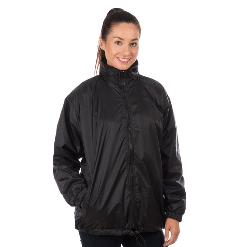 black fleece jacket uc605