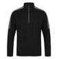 black grey mid layer lv571 top