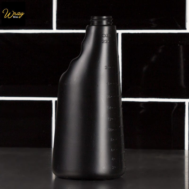 black heavy duty spray bottle