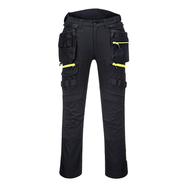 black high rise dx440 trousers