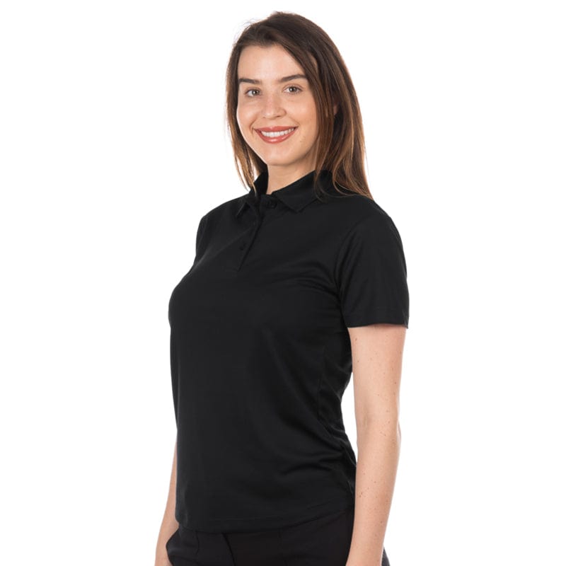 black jc045 womens workwear polo