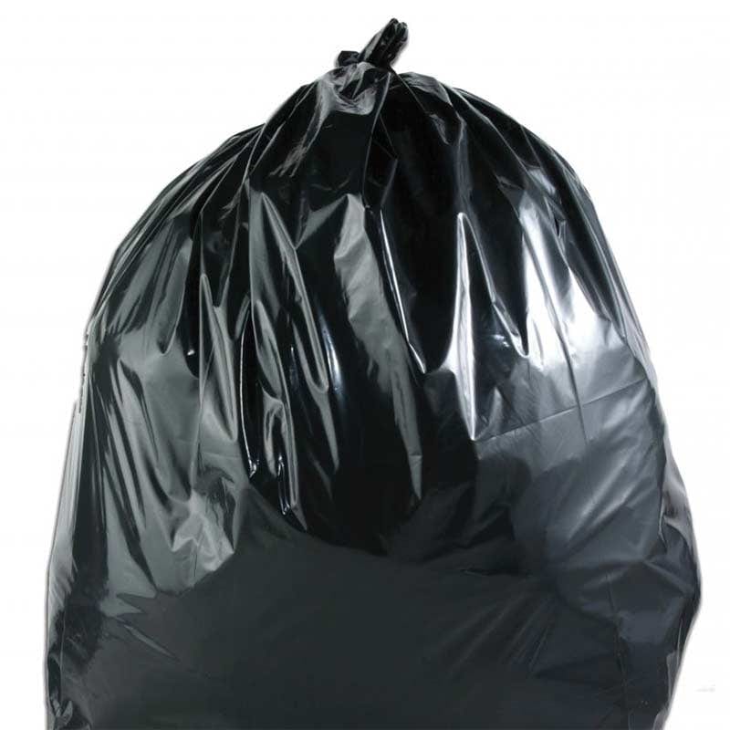 black jumbo refuse sack 24x34x39