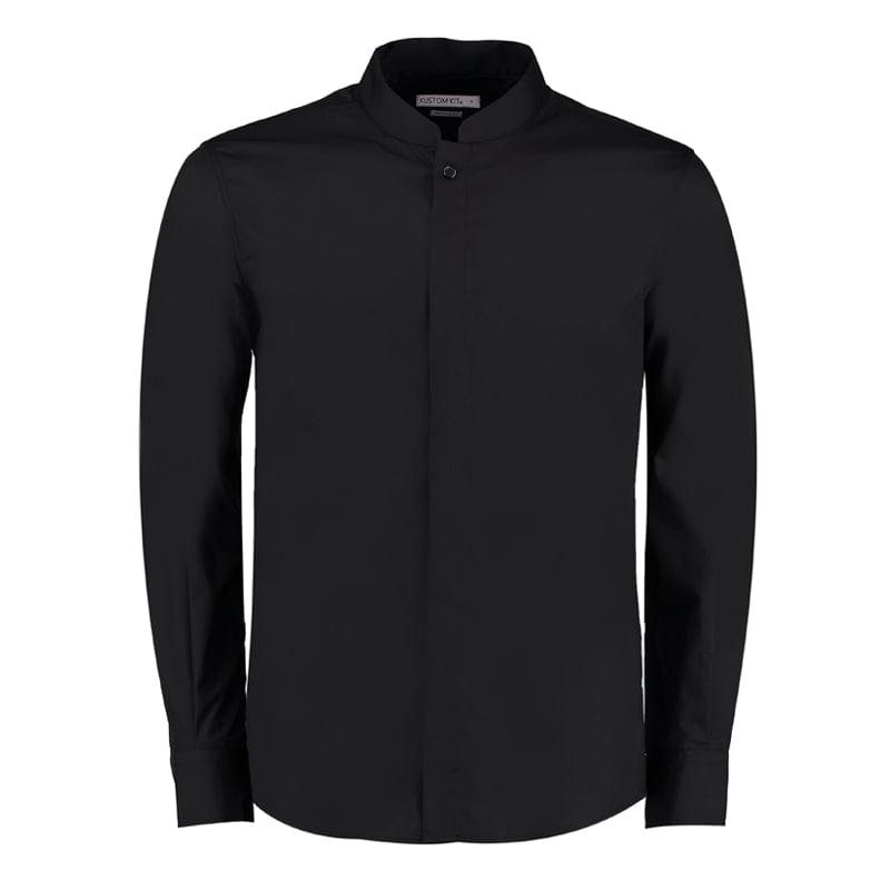 black kk161 mens long sleeve shirt