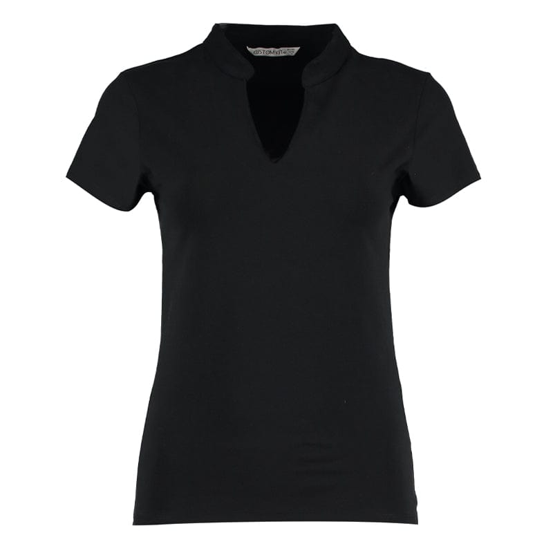 black kk770 v neck top