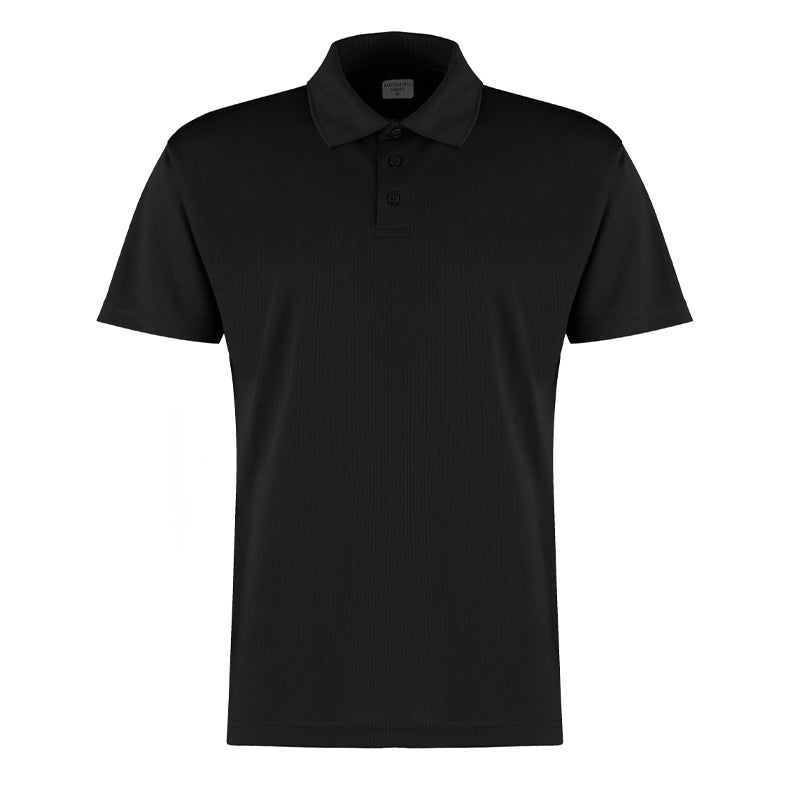 black kustom kit cooltex polo shirt kk455